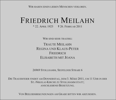 Ankündigung