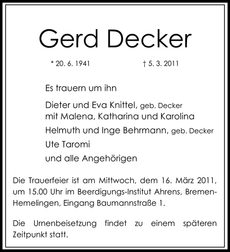 Ankündigung
