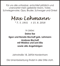 Announcement