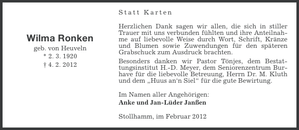 Ankündigung