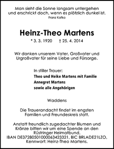 Announcement