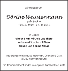 Announcement
