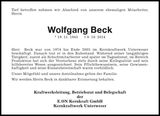 Ankündigung