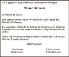 Ankündigung