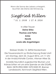 Announcement