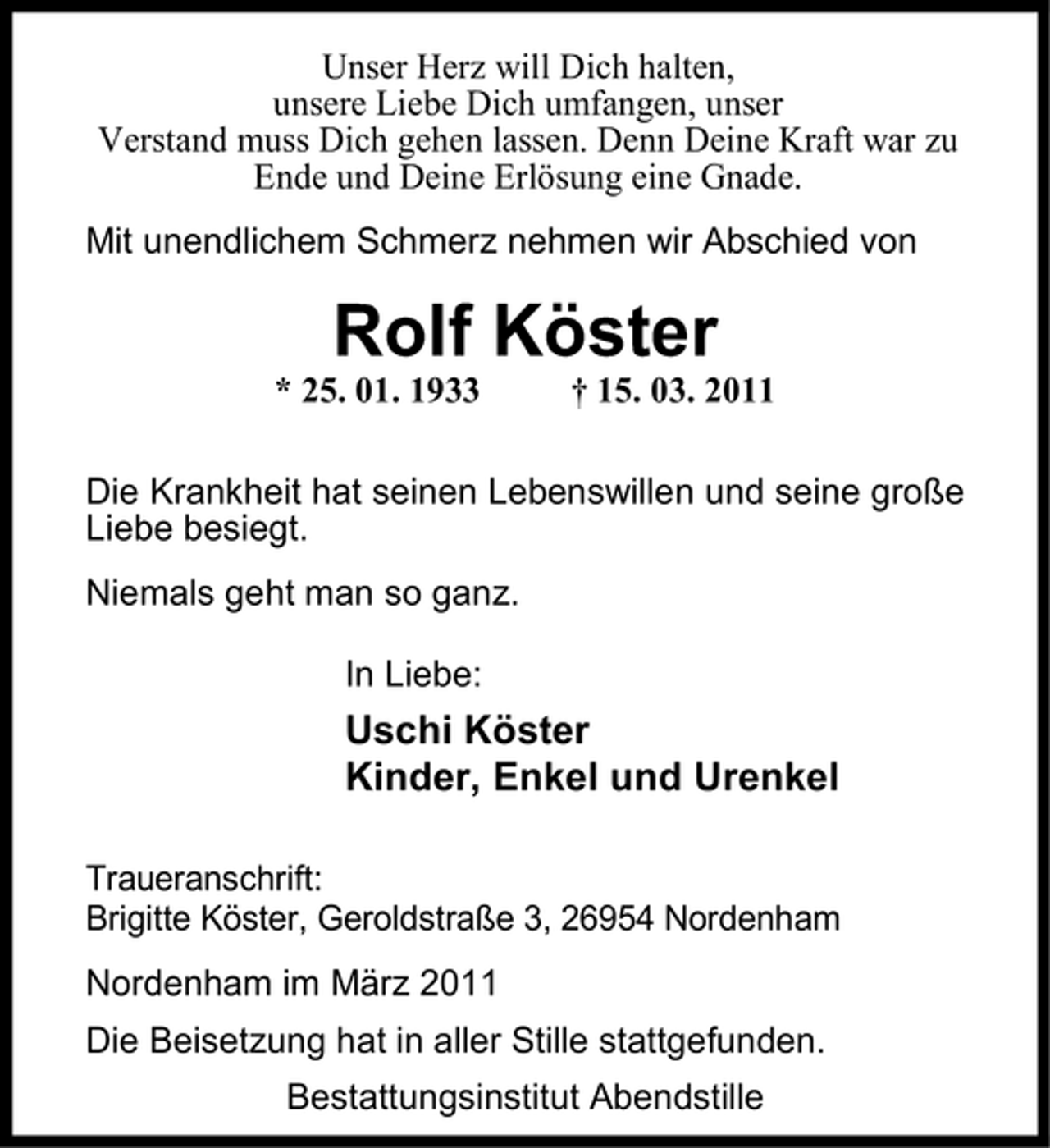 <p>Rolf Köster</p>