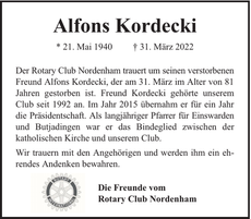 Ankündigung