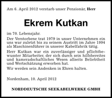 Ankündigung