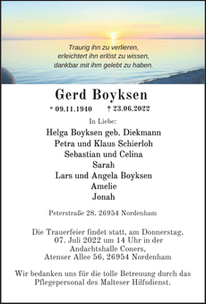Ankündigung