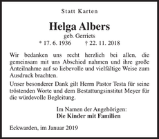 Announcement