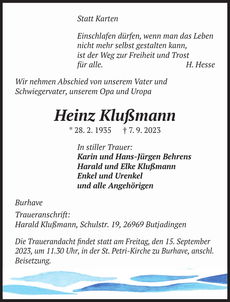 Ankündigung