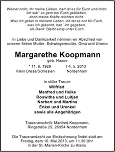 Ankündigung