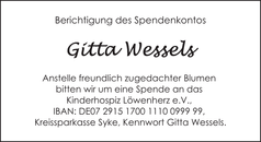 Ankündigung