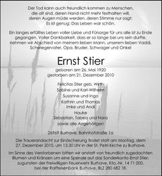 Announcement