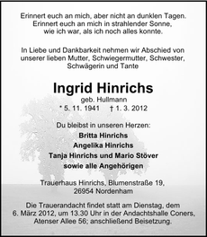 Ankündigung