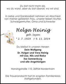 Announcement