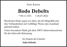 Ankündigung