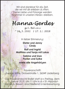 Announcement