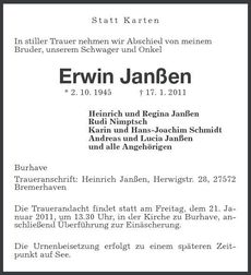Announcement
