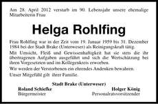 Ankündigung