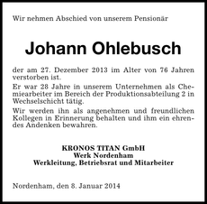 Announcement