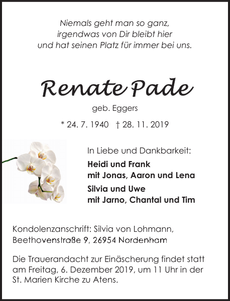 Announcement