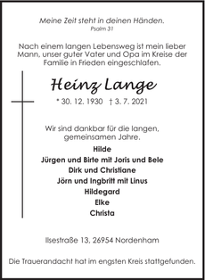 Announcement