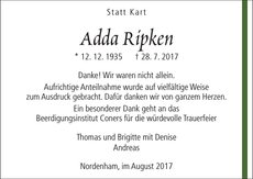 Announcement