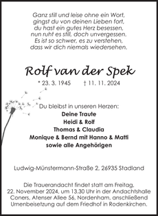 Announcement