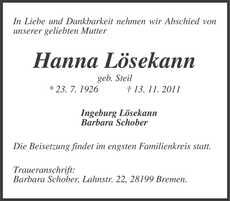 Ankündigung