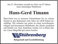Ankündigung