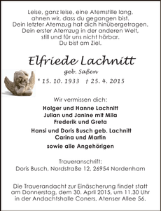 Ankündigung
