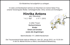 Ankündigung