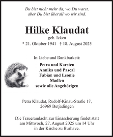 Ankündigung