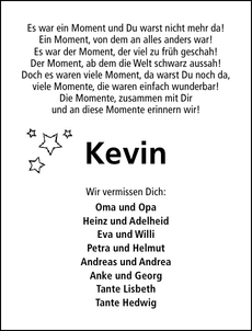 Announcement