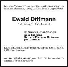 Ankündigung