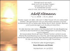 Announcement