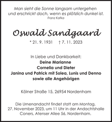 Ankündigung