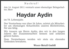 Ankündigung