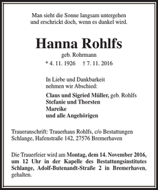 Ankündigung