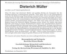 Ankündigung