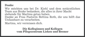 Ankündigung