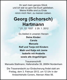 Ankündigung