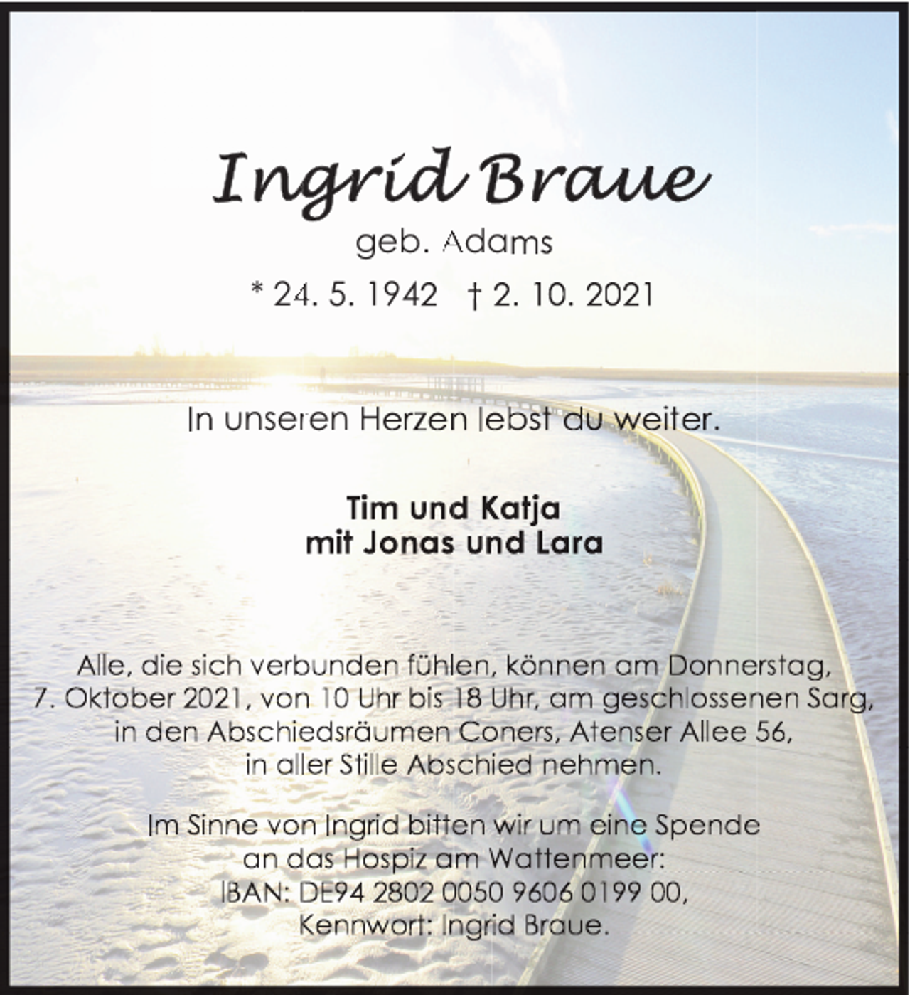 <p>geb. Ada<br />* 2. 5. 194<br />unserren</p><p>.</p><p>. 0</p>