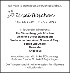 Announcement