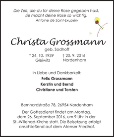 Announcement