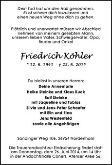 Ankündigung