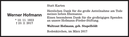 Ankündigung