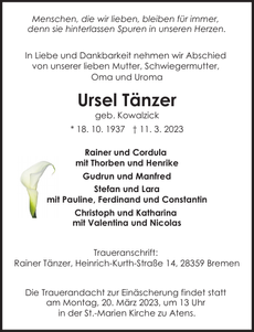Ankündigung