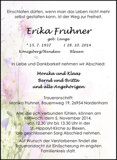Ankündigung